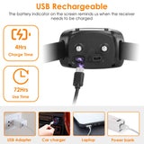 2-in-1 GPS Wireless Dog Fence Collar with Real-Time Tracking