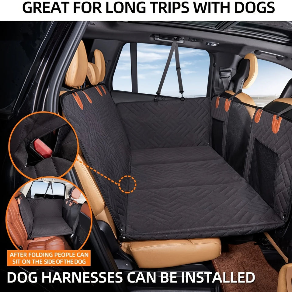 Extra-Thick Waterproof Dog Car Seat Cover Hammock – Large