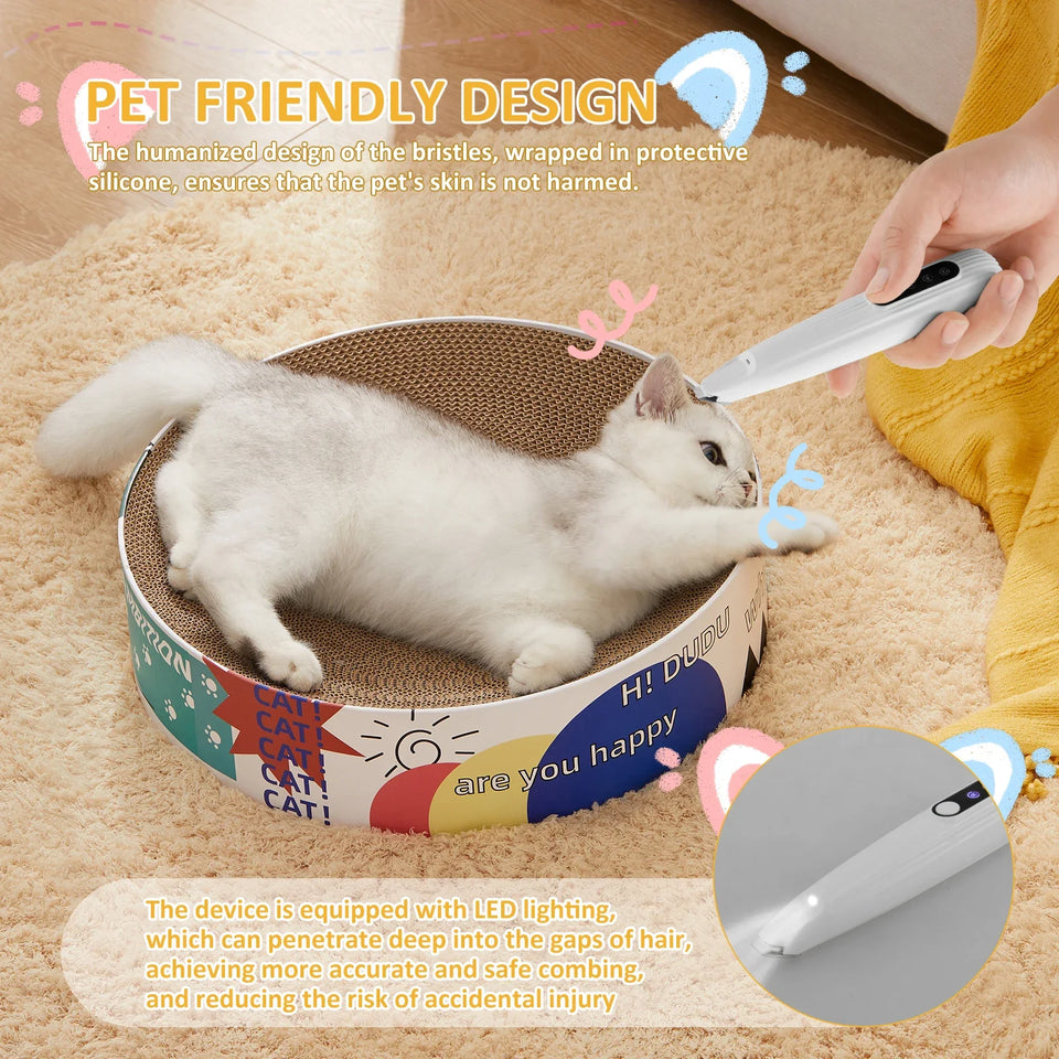 LED Dog Paw Trimmer – Quiet, Cordless, Waterproof