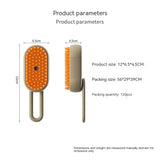 3-in-1 Electric Steam Pet Brush for Dogs & Cats