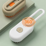 3-in-1 Electric Steam Pet Brush for Dogs & Cats