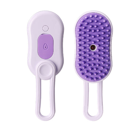 3-in-1 Electric Steam Pet Brush for Dogs & Cats