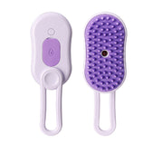 3-in-1 Electric Steam Pet Brush for Dogs & Cats